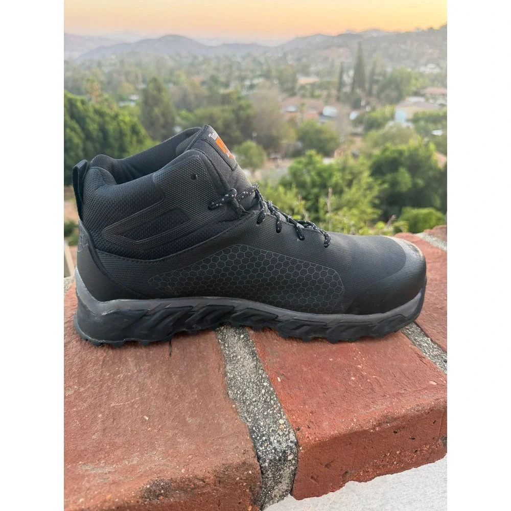 Timberland PRO Mens 13M ReBOTL Waterproof Composite Toe Work Boots Black A1KBW